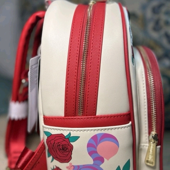 Disney Loungefly Alice in Wonderland Backpack - Picture 2 of 6